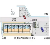 ★手数料０円★岡山市南区福成１丁目 月極駐車場